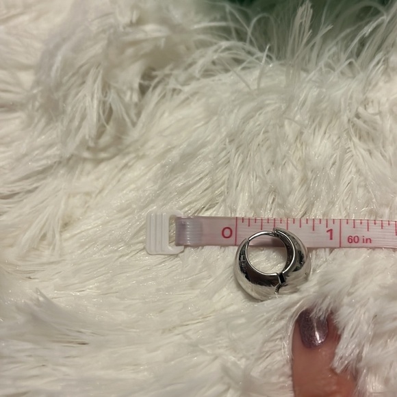 Rachel Zoe sterling silver earrings, new - Picture 6 of 8